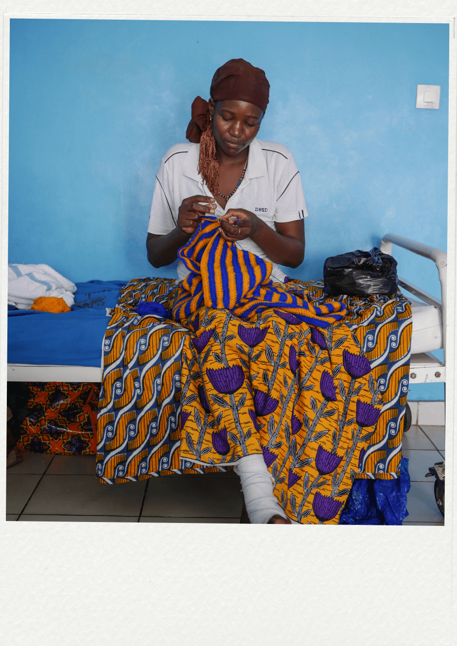 ©Irénée de Poulpiquet - Femme au tricot