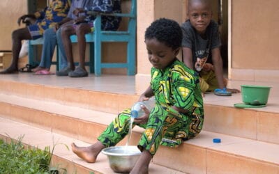 Aux côtés de son père : Chegoun, enfant aidant